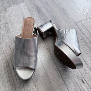 AEROSOLES Silver Women's Mules